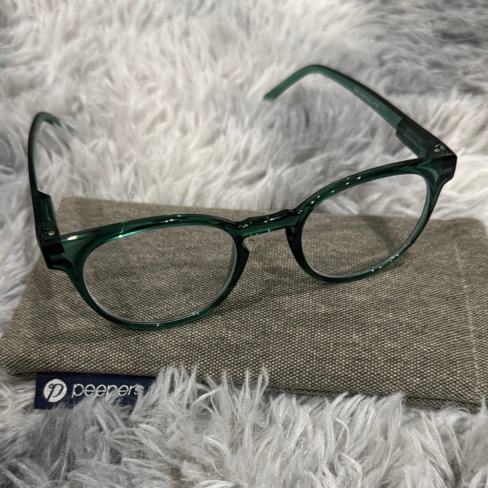 Peepers Green Eyeglasses